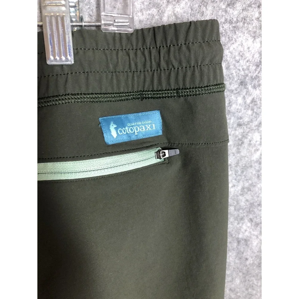 Cotopaxi Pants Mens XL Green Subo Tech Performance Hike Travel Fish Camp Golf